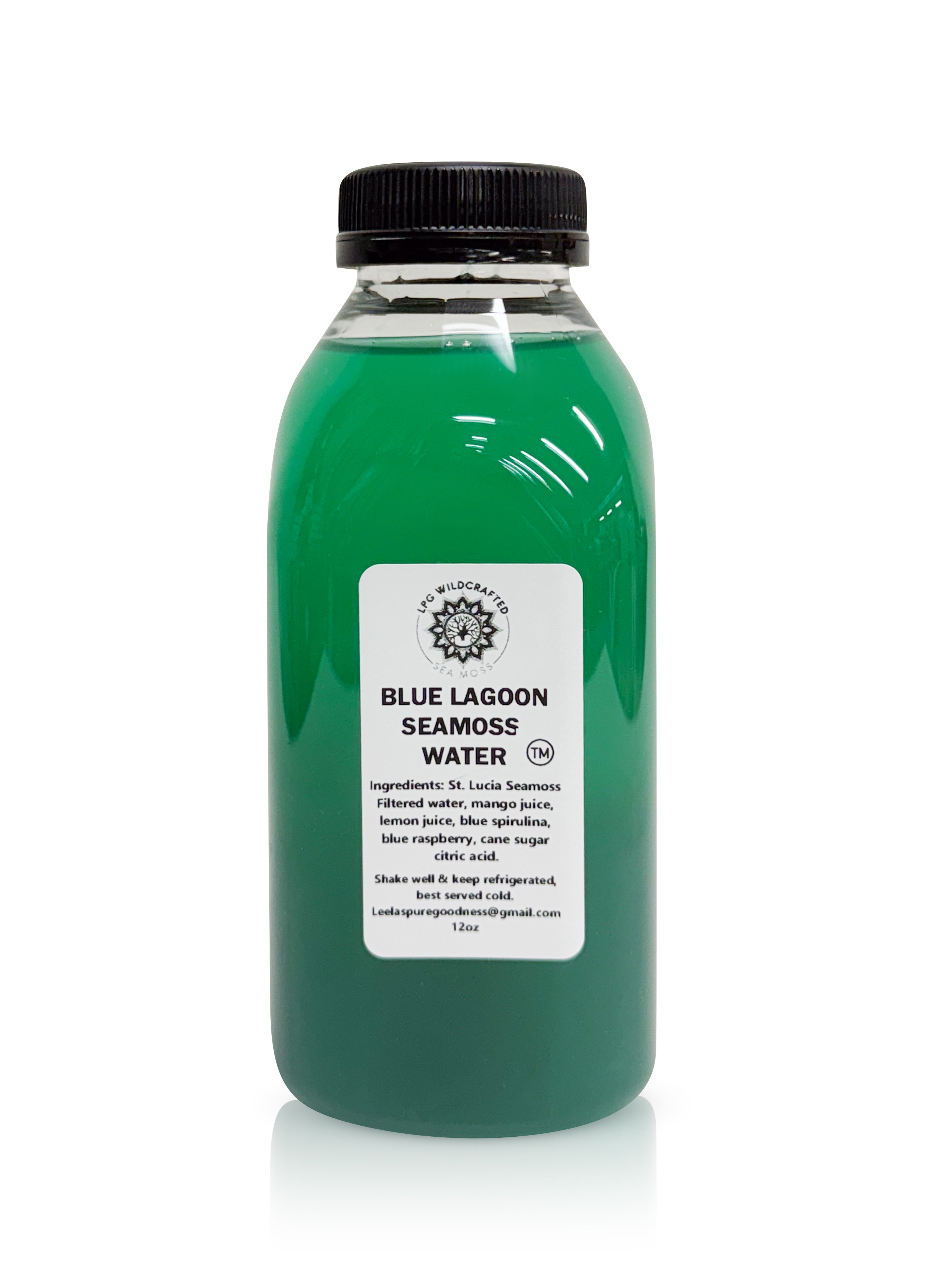 BLUE LAGOON SEAMOSS WATER