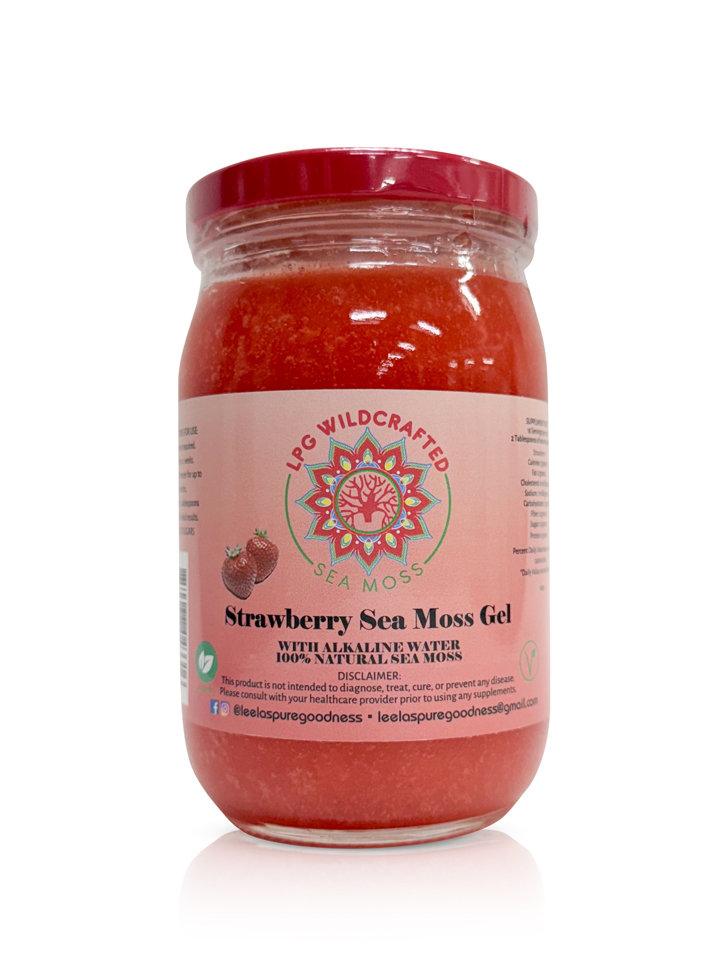 Strawberry Sea Moss Gel