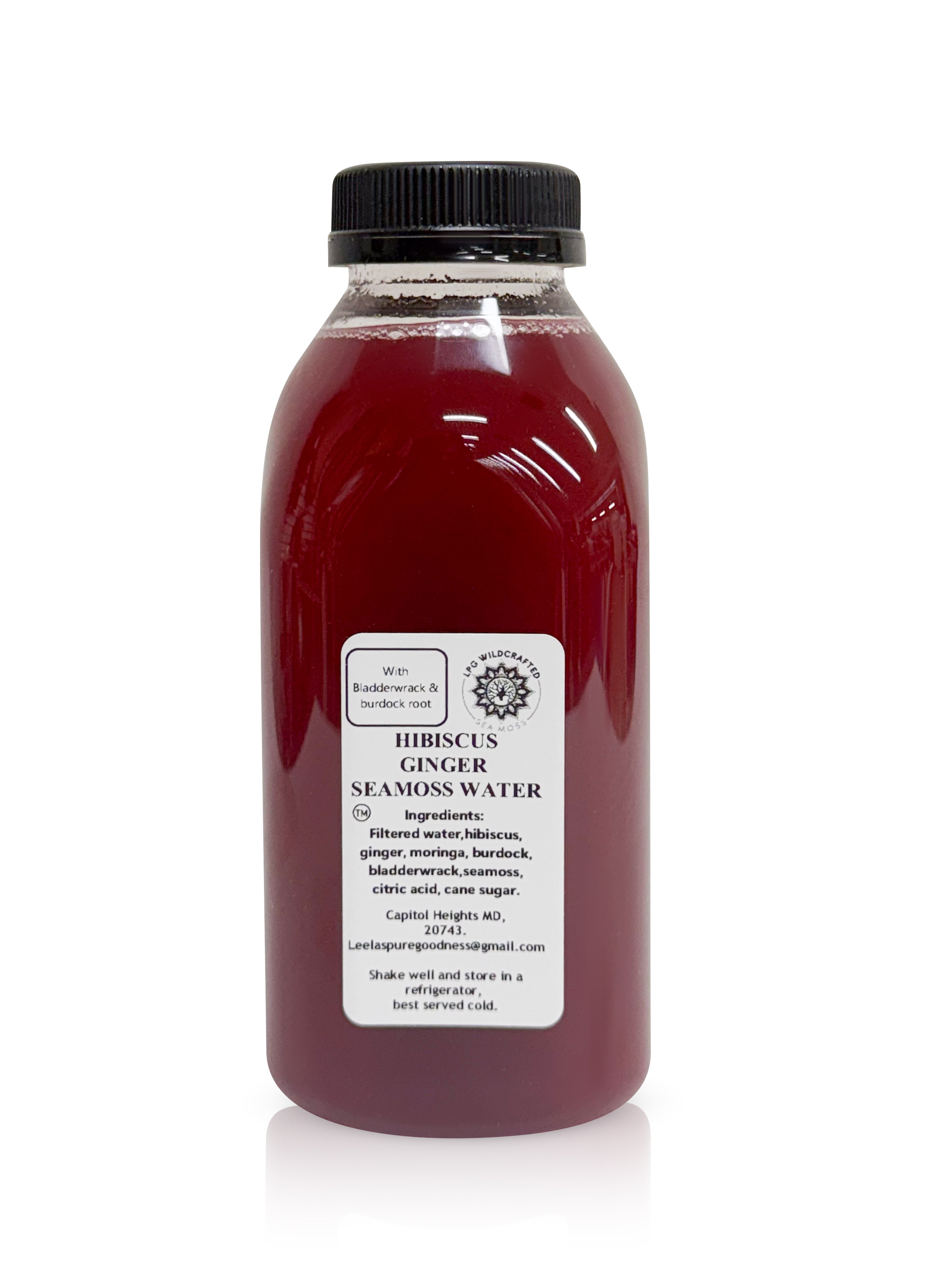 HIBISCUS GINGER SEAMOSS WATER