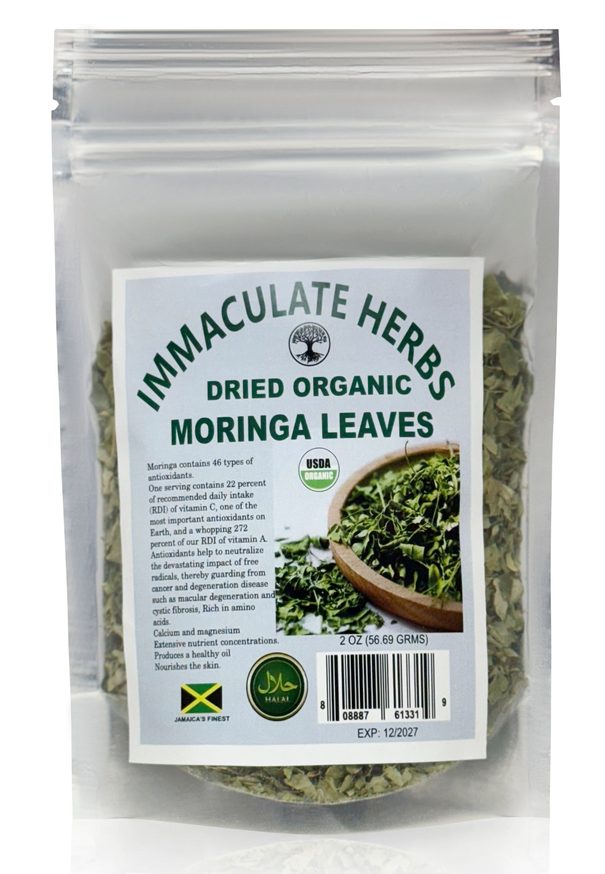 Moringa Sun Dried Leaves