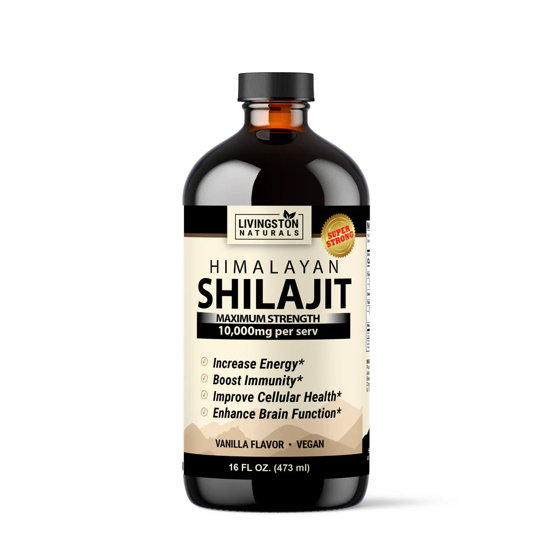 Himalayan Shilajit Liquid – Maximum Strength 10,000mg