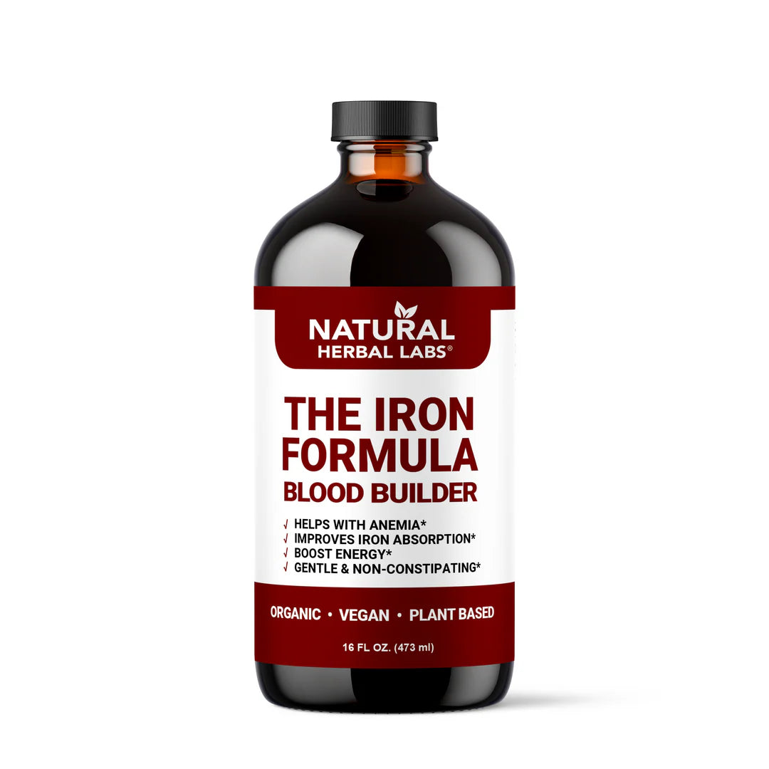Iron Formula Blood Builder – Plant-Based Liquid Iron Supplement
