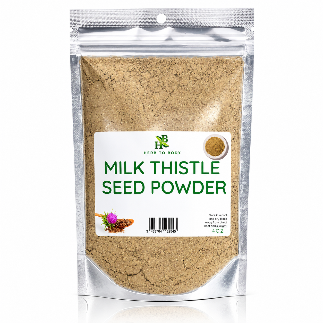 Milk Thistle Seed Powder | 4oz
