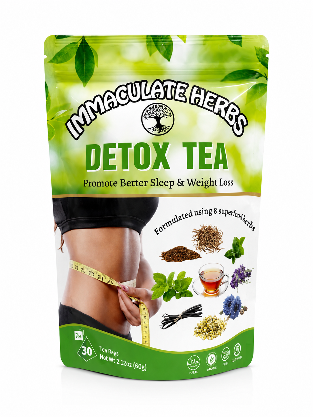Immaculate Herbs Detox Tea