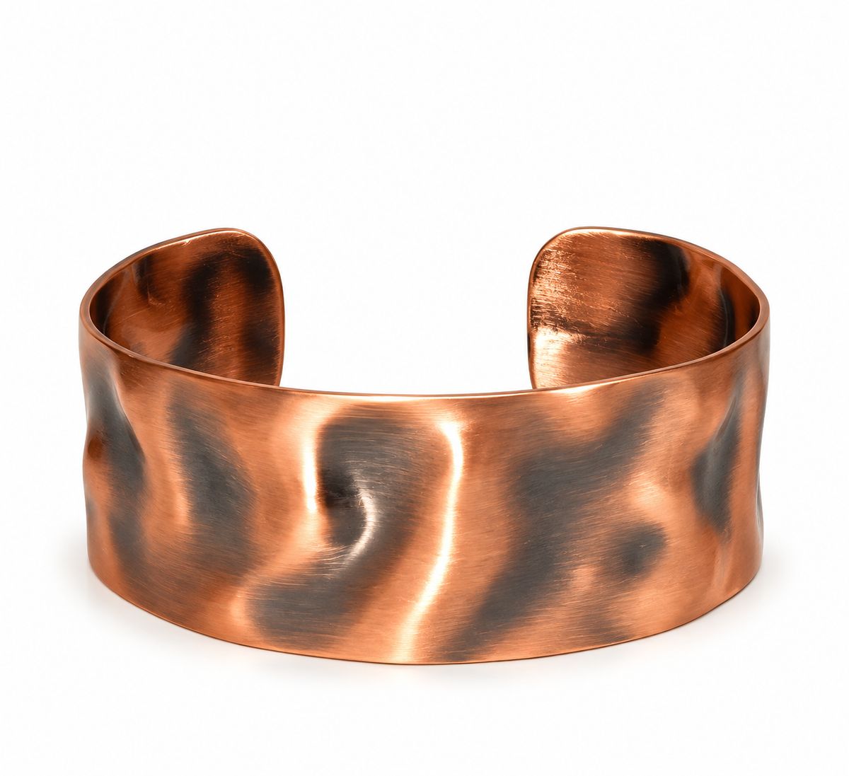 Hammered Copper Cuff Bracelet