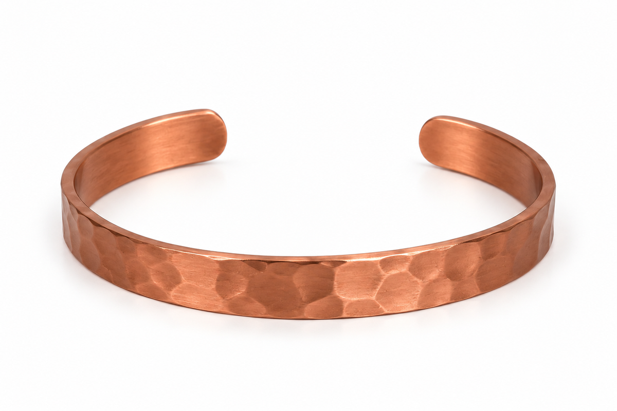 Artisan Copper Cuff Bracelet