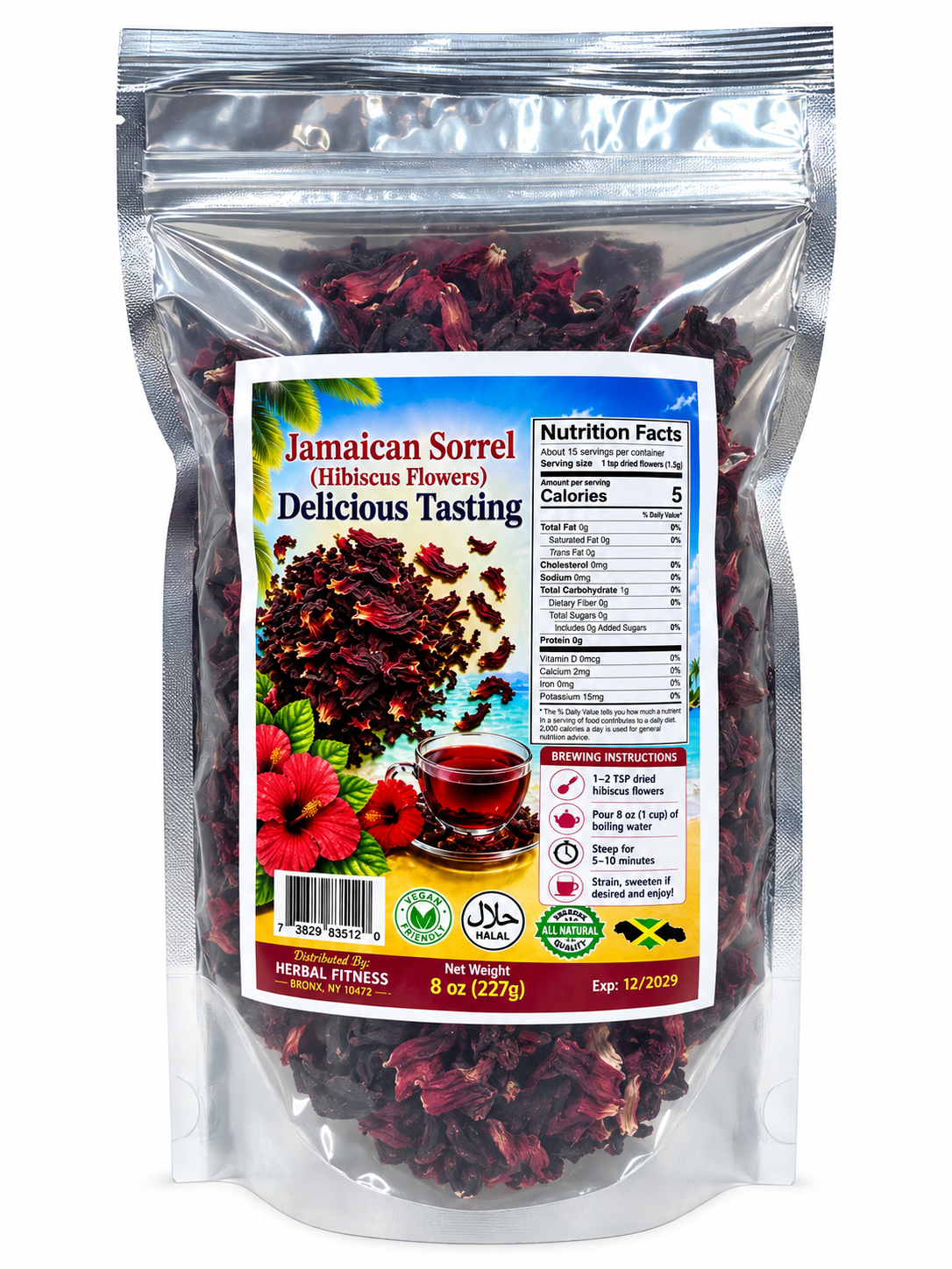 Jamaican Sorrel (Hibiscus Flowers)