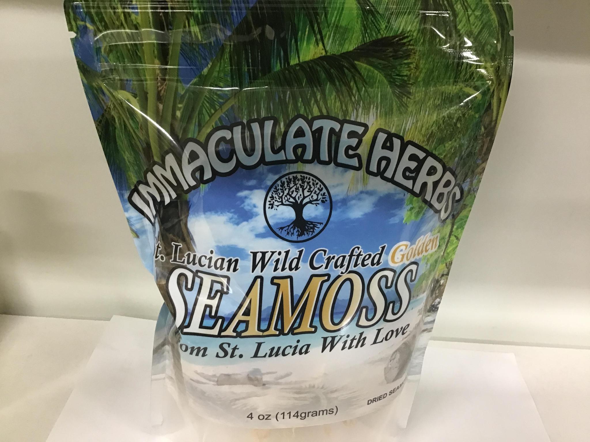 Seamoss wild crafted golden 4oz