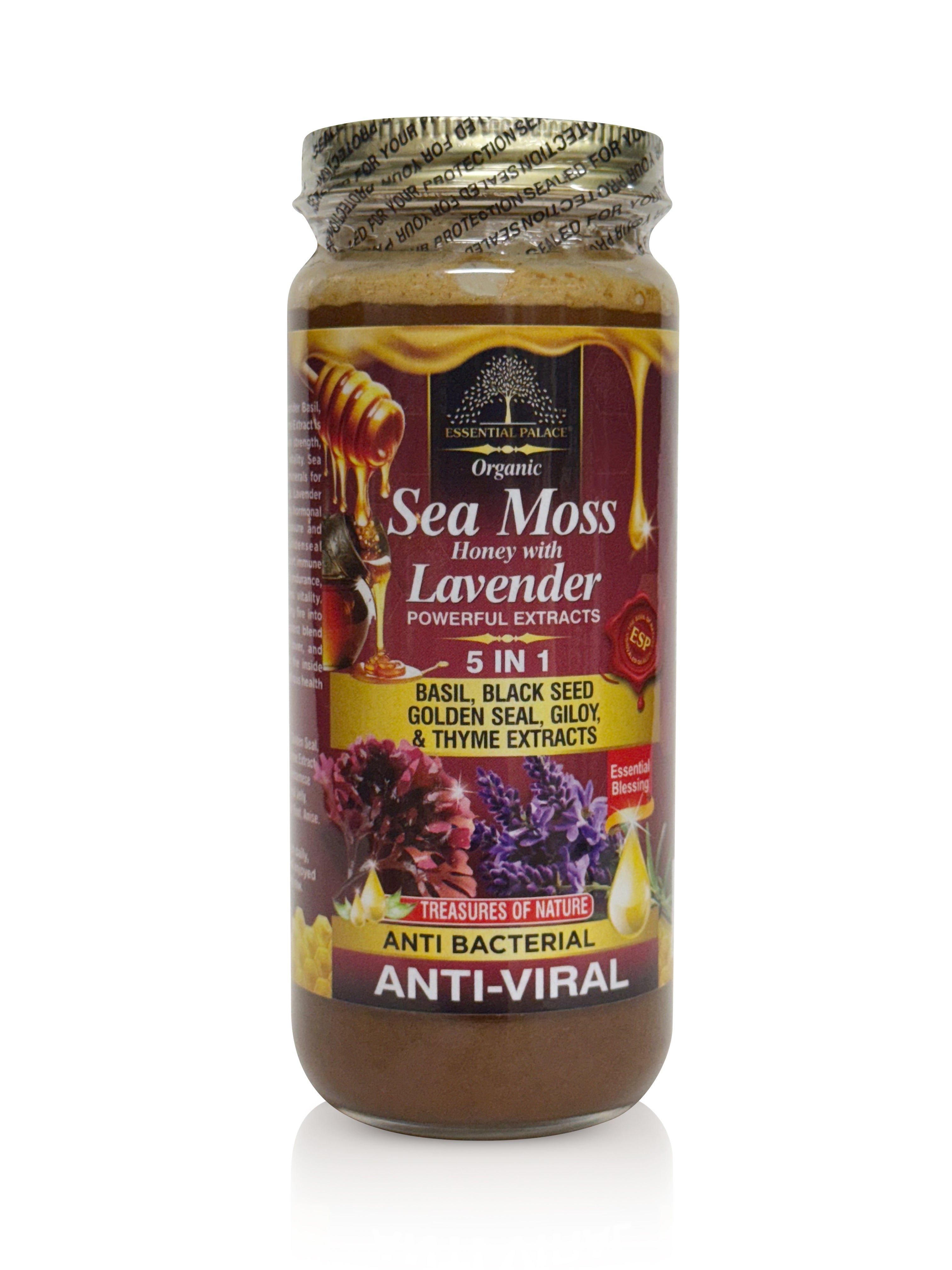 Sea Moss Honey with Lavender