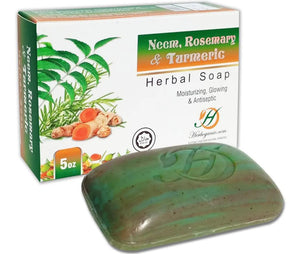 Neem Rosemary & Turmeric Herbal Soap