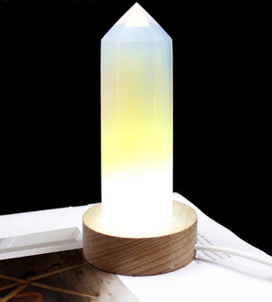 Open image in slideshow, Crystal Tower Lamp
