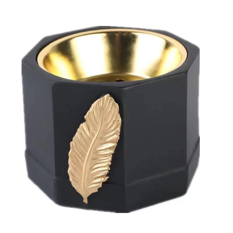 Gold Leaf Resin Burner