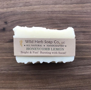 Honeycomb Lemon Soap Bar