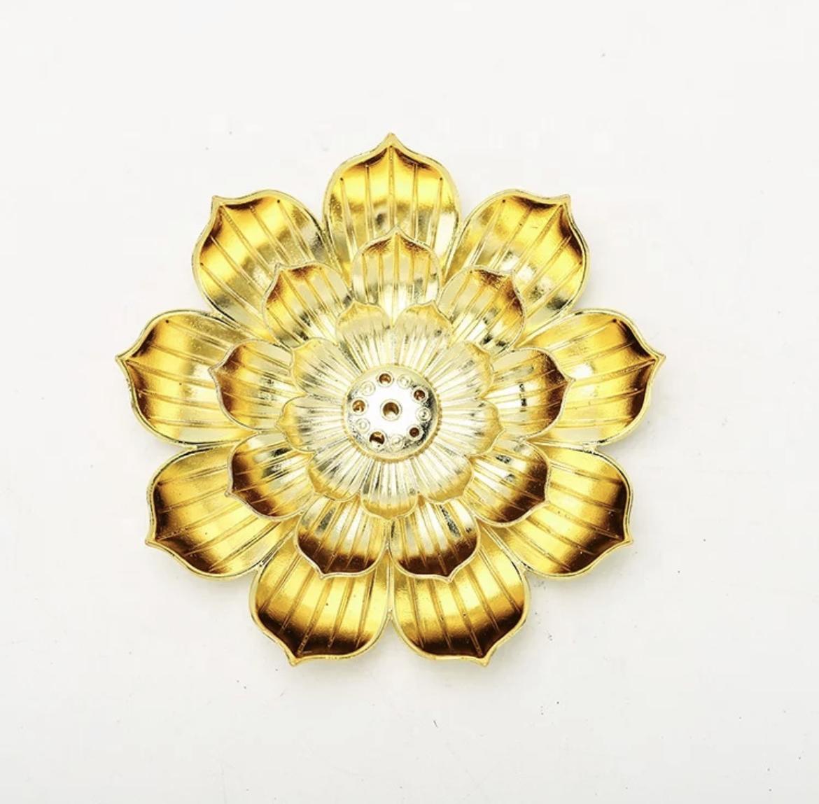 Brass Lotus Flower Holder