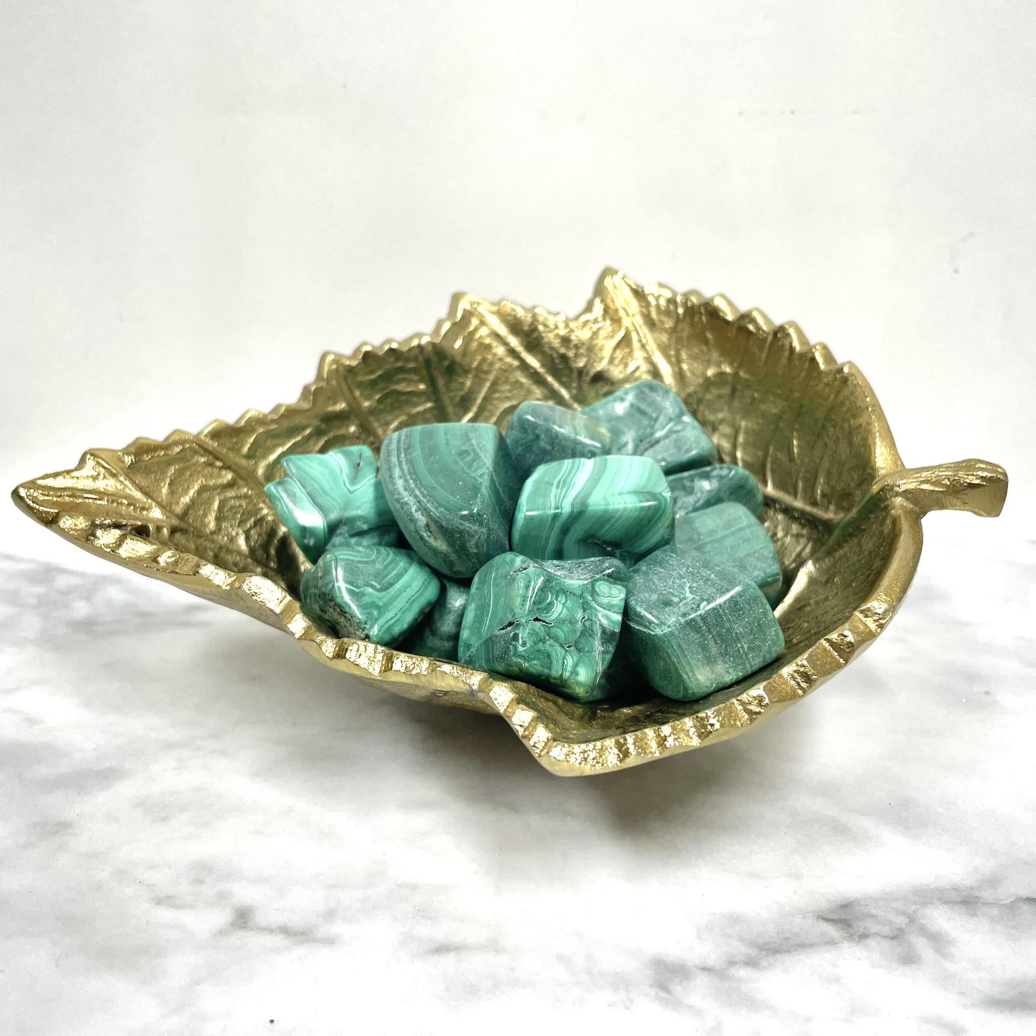 Malachite Tumbled