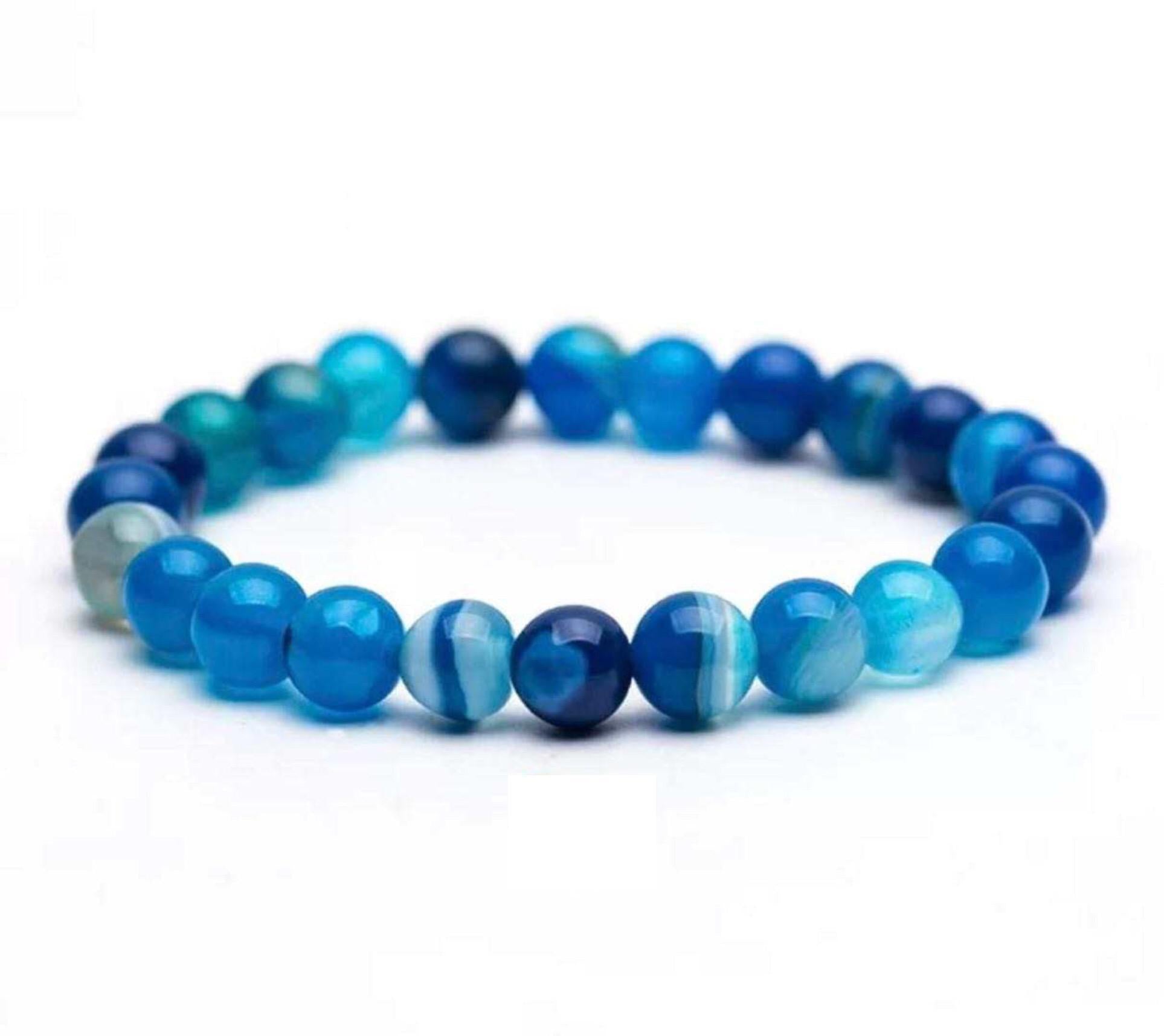 Blue Agate Bracelet