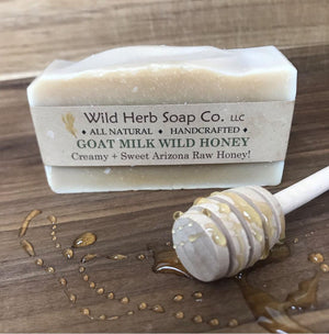 Goat Milk Wild Honey Soap Bar