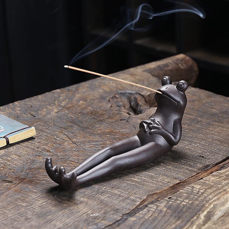 Frog Incense Holder
